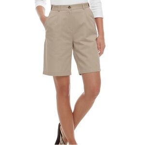 L.L.Bean Wrinkle-Free Bayside Shorts, Ultra High-Rise Hidden Comfort Waist 9"